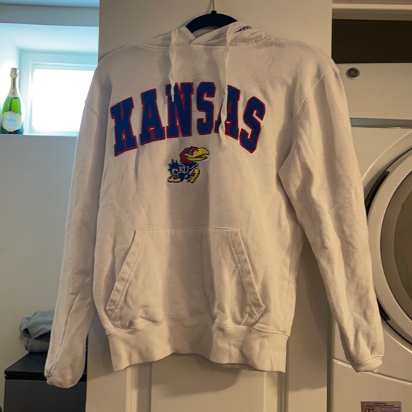 Stadium athletics Kansas football Hoodie and Sweatshirt small - Picture 1 of 3